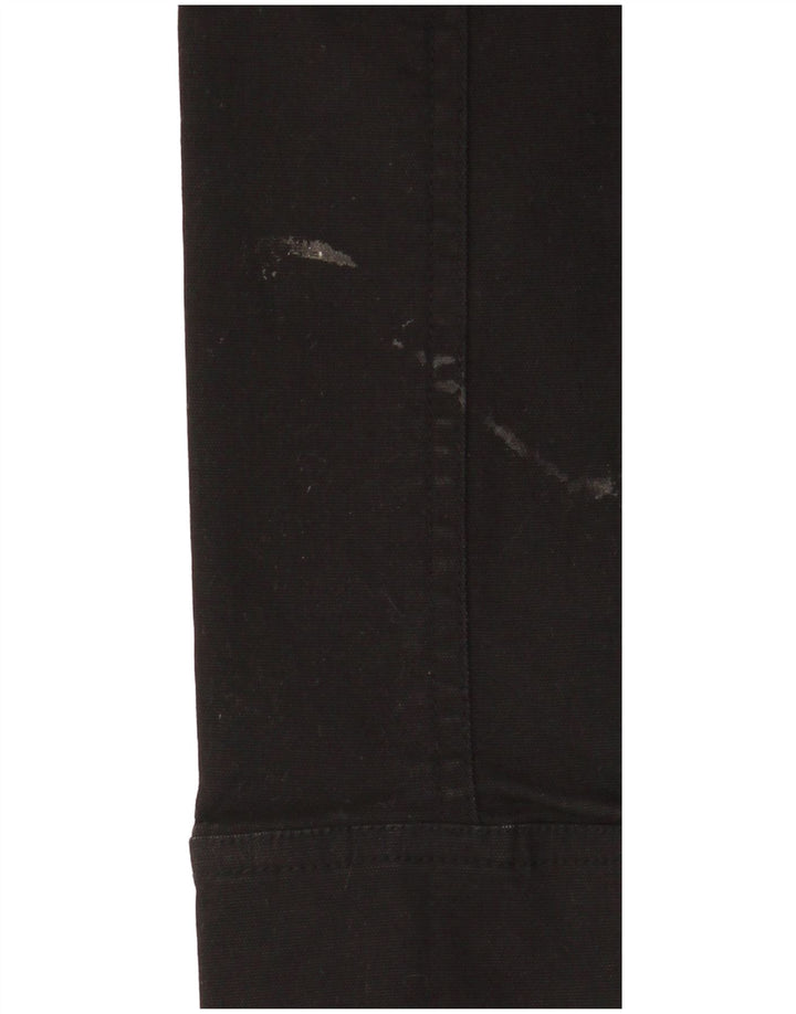Modana Γυναικείο Παντελόνι Cargo UK 10 Small Black Cotton