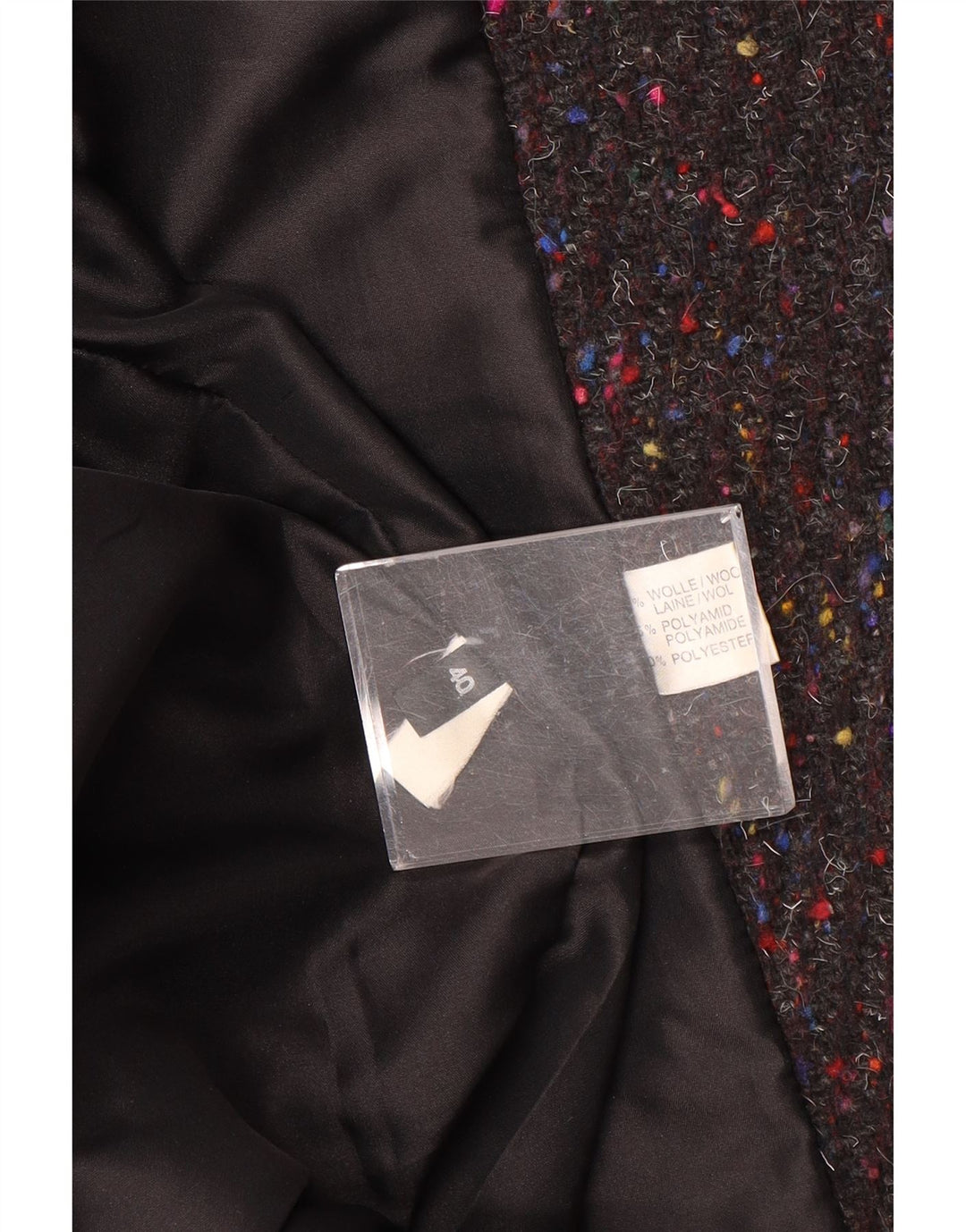 VINTAGE Γυναικείο Πανωφόρι Μαλλί EU 40 Μεσαίου Γκρι