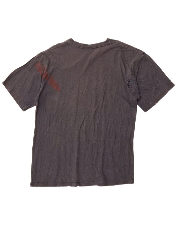 HARD ROCK Ανδρικό T-Shirt γραφικό Malta Top Μεσαίο γκρι βαμβακερό