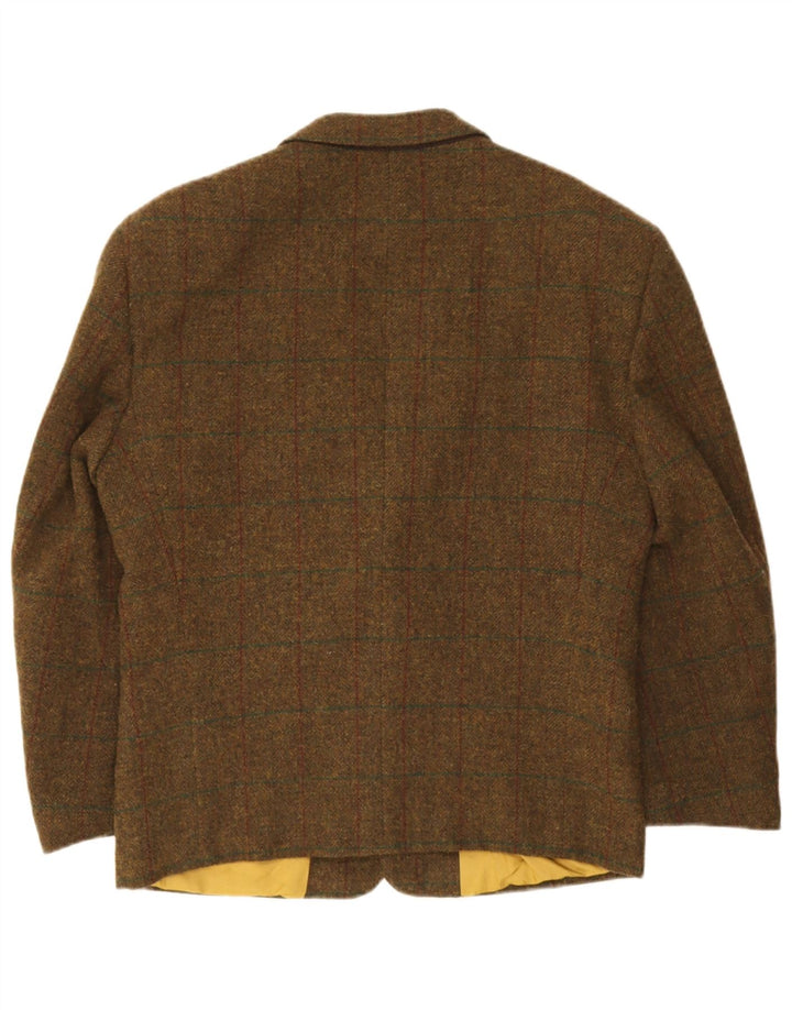 Daniel Hechter Ανδρικό μπουφάν 2 σε 1 σακάκι UK 40 Large Green Houndstooth