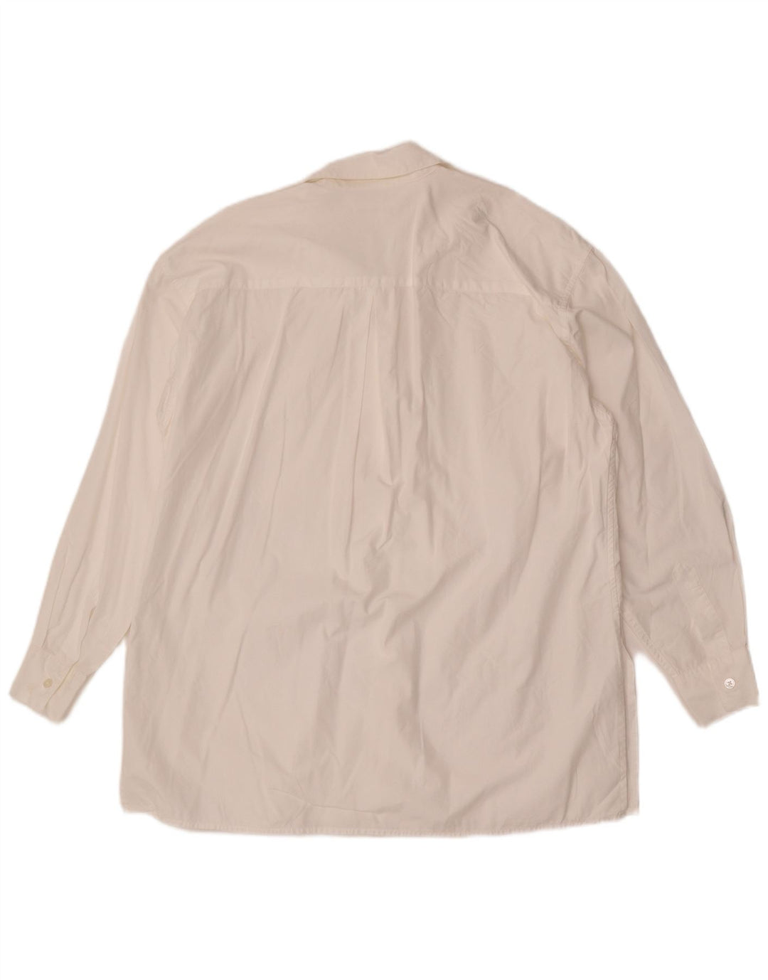 Banana Republic Γυναικείο πουκάμισο Oversized UK 14 Μεσαίο λευκό βαμβακερό