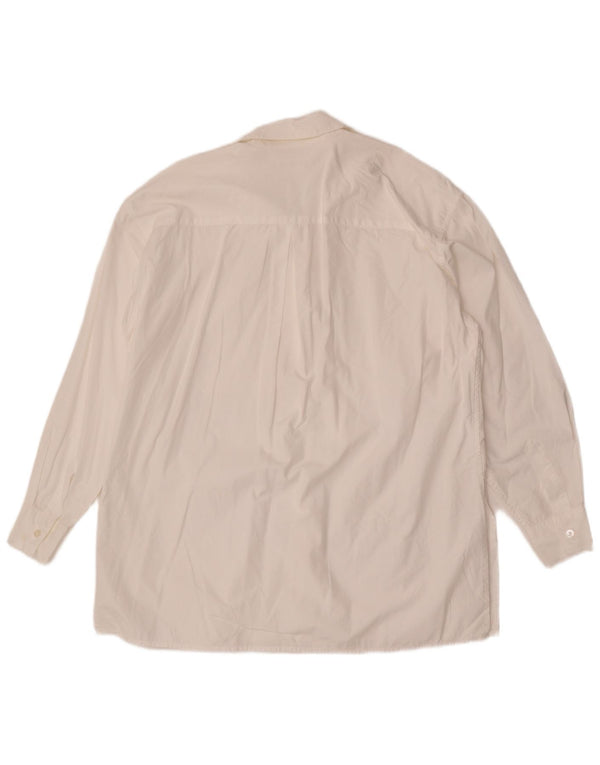 Banana Republic Γυναικείο πουκάμισο Oversized UK 14 Μεσαίο λευκό βαμβακερό