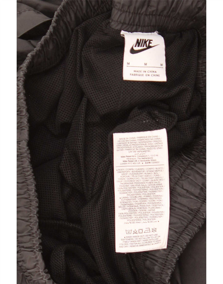 Ανδρικές φόρμες γραφικών Nike παντελόνια Joggers μεσαίο μαύρο πολυεστέρα