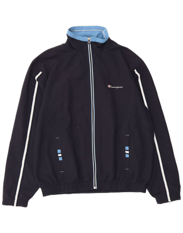 Ανδρική φόρμα Champion Top Jacket XL Navy Blue Polyester