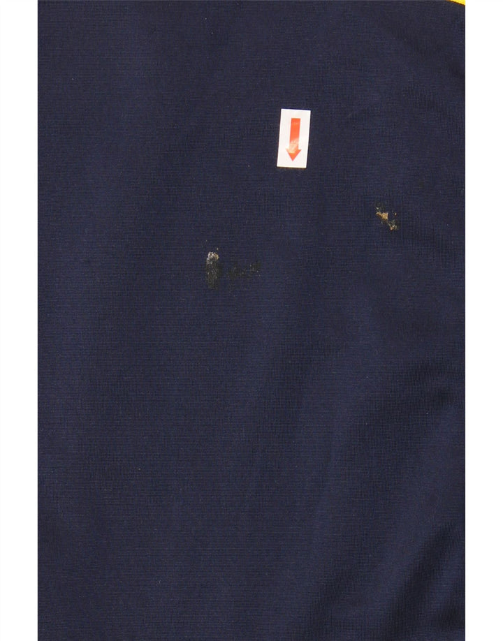 Ανδρική φόρμα γυμναστικής με γραφικά Reebok Top Jacket Medium Navy Blue Colourblock