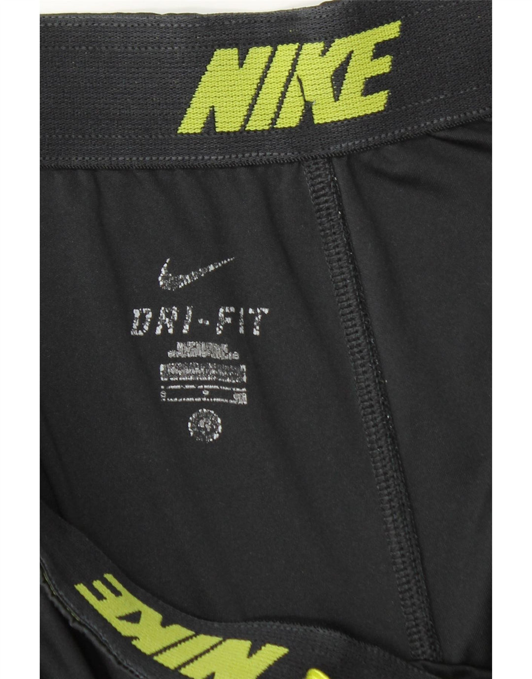 Ανδρικό αθλητικό σορτς Nike, μικρό μαύρο χρώμα, πολυεστέρα
