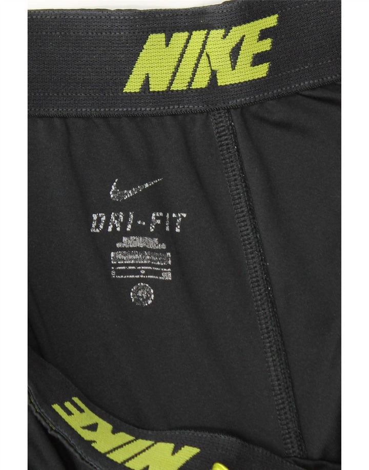 Ανδρικό αθλητικό σορτς Nike, μικρό μαύρο χρώμα, πολυεστέρα