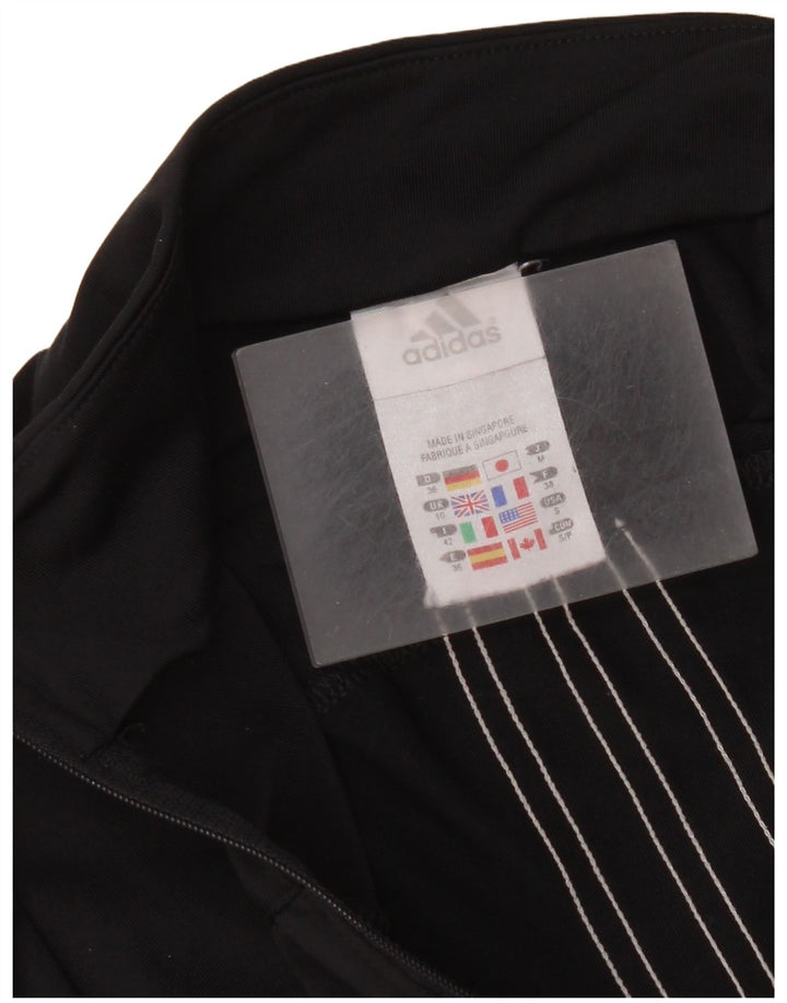 Adidas Γυναικεία φόρμα Crop Top Jacket UK 10 Small Black Polyester