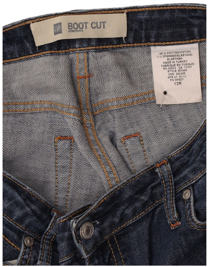 Gap Γυναικείο Stretch Bootcut Τζιν US 12 Large W32 L29 Μπλε βαμβακερό