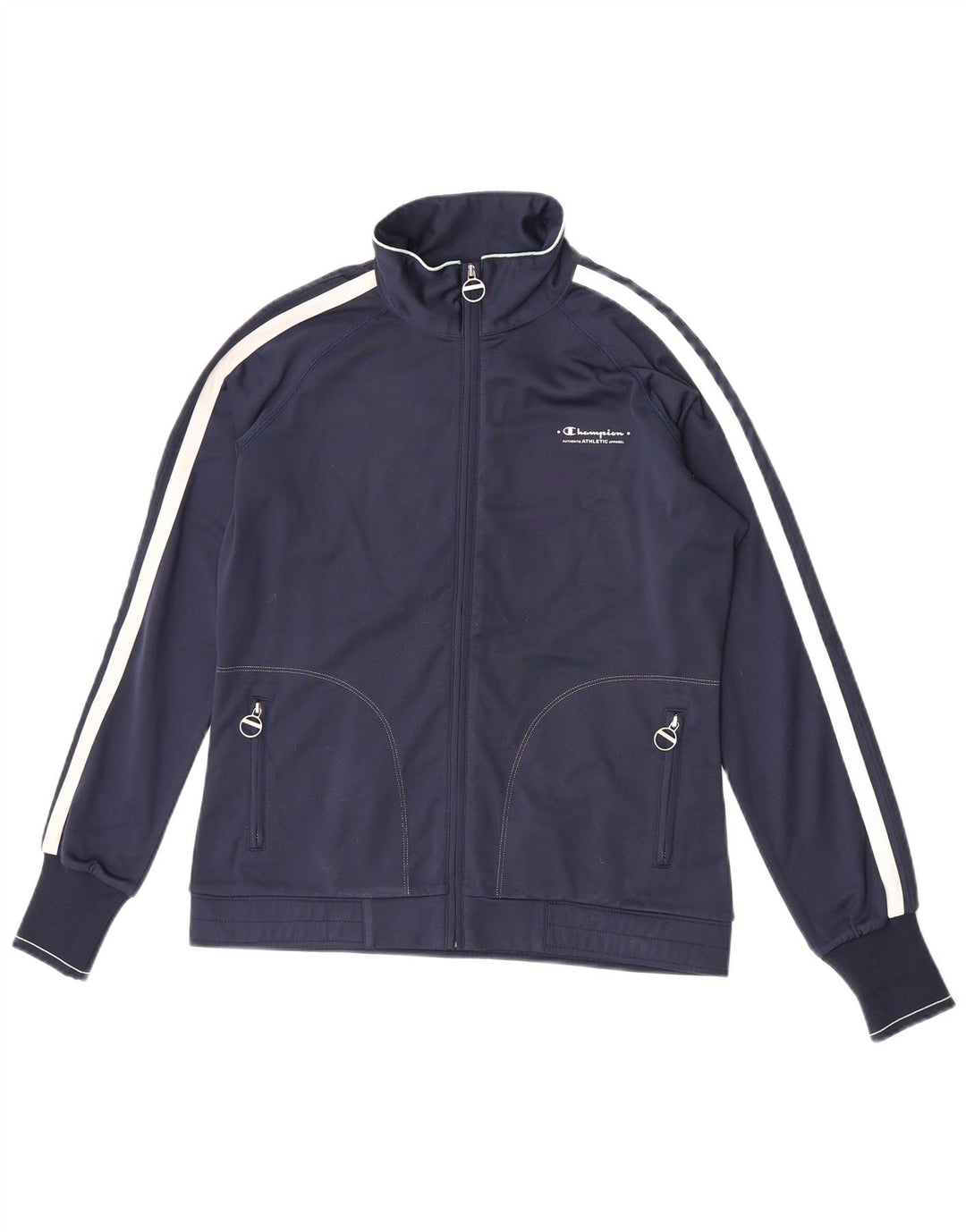 Γυναικεία αθλητική φόρμα Champion Heritage Top Jacket UK 16 Large Navy Blue