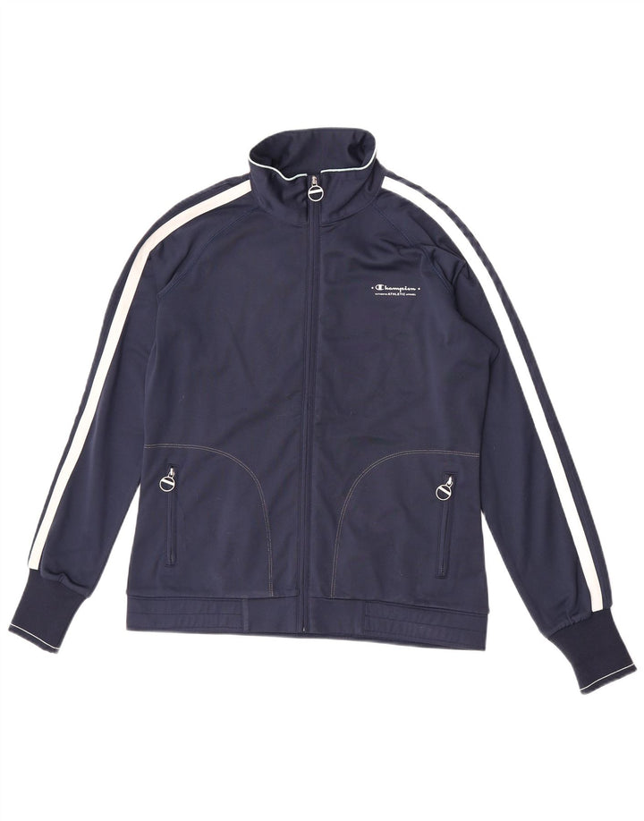 Γυναικεία αθλητική φόρμα Champion Heritage Top Jacket UK 16 Large Navy Blue