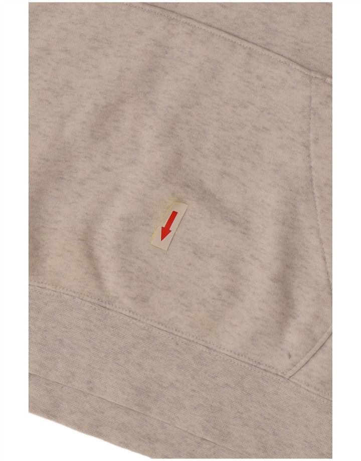 Nike γυναικείο φούτερ με κουκούλα UK 14 Βαμβακερό μεσαίο γκρι