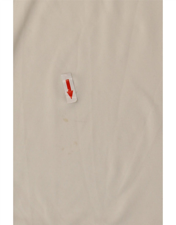 Ανδρικό πουκάμισο πόλο Lyle & Scott με μεγάλο λευκό πολυεστέρα