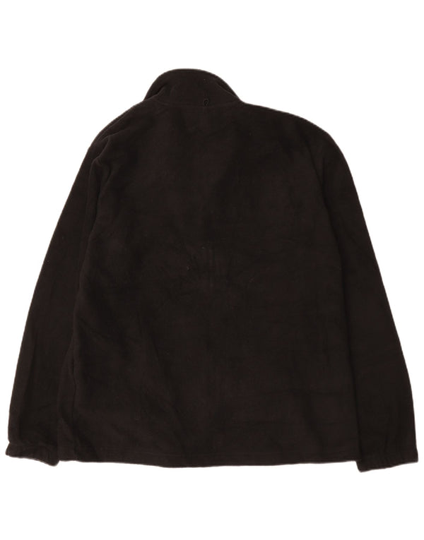 Mountain Warehouse Ανδρικό Fleece Jacket UK 38 Medium Black Polyester