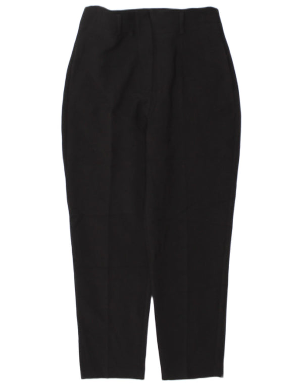 Zara Womens Tapered Casual Trousers Medium W28 L27 Black Polyester