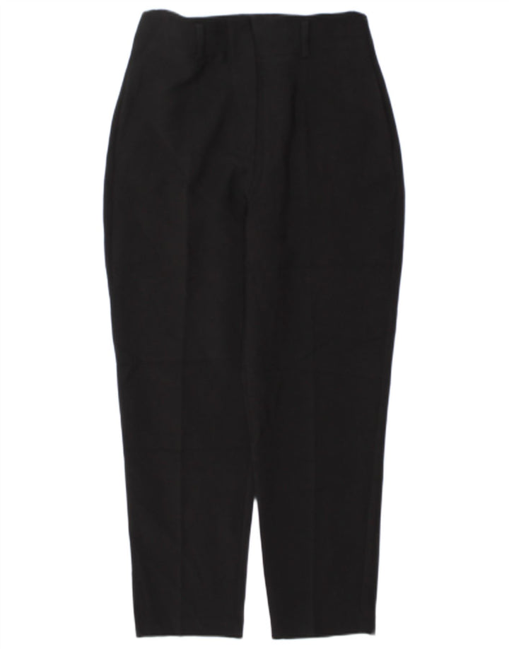 Zara Γυναικείο Tapered Παντελόνι Casual Medium W28 L27 Μαύρο Πολυεστέρας