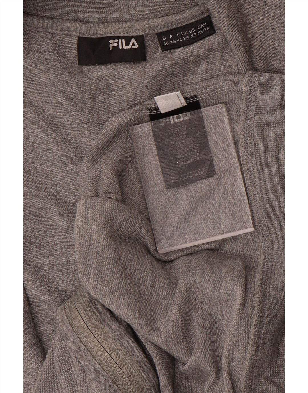 Ανδρική φόρμα Fila Top Jacket XS Γκρι βαμβακερό