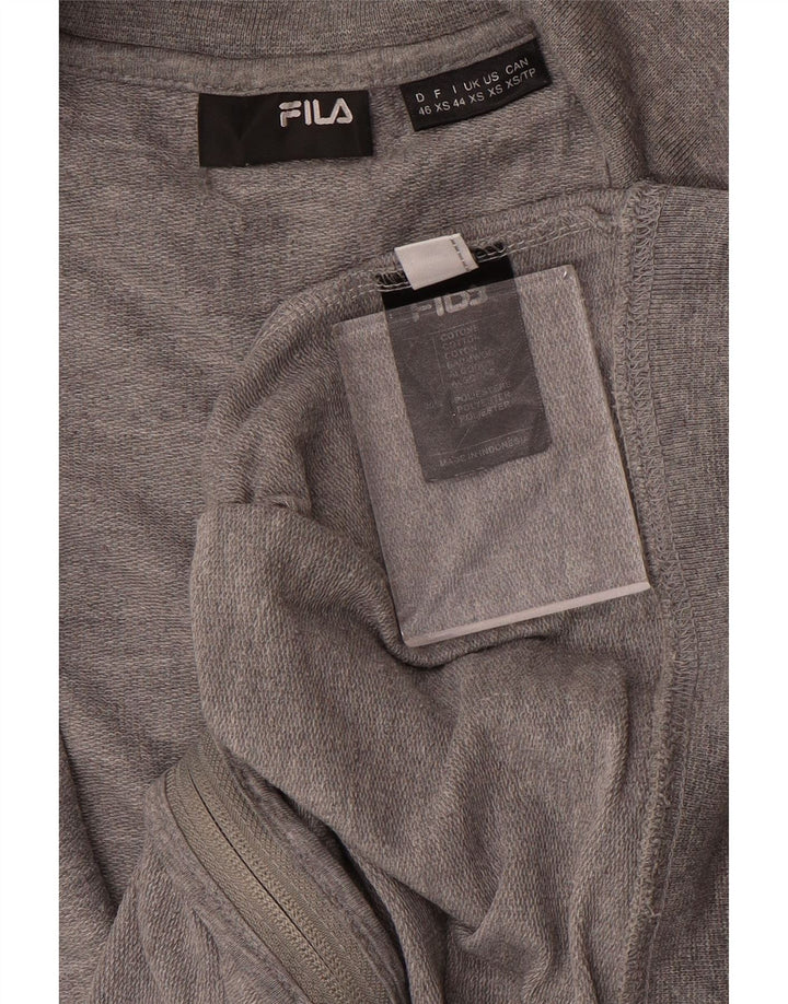 Ανδρική φόρμα Fila Top Jacket XS Γκρι βαμβακερό