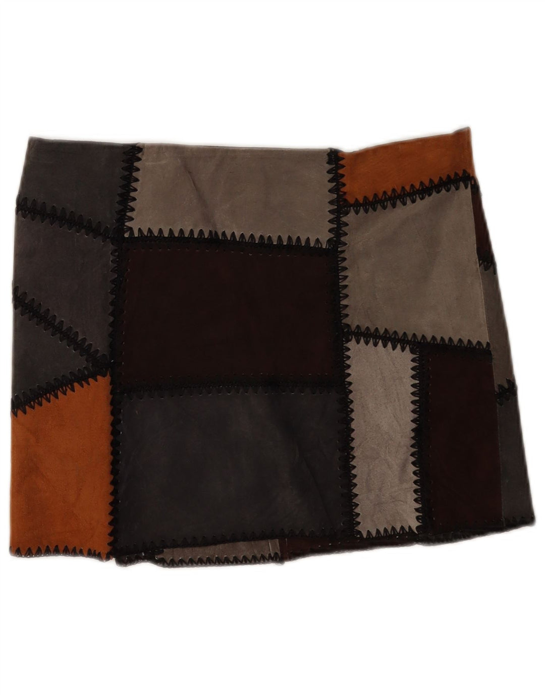 Zara Γυναικεία Μίνι Φούστα Μεγάλη W30 Πολύχρωμη Colourblock Πολυεστέρας