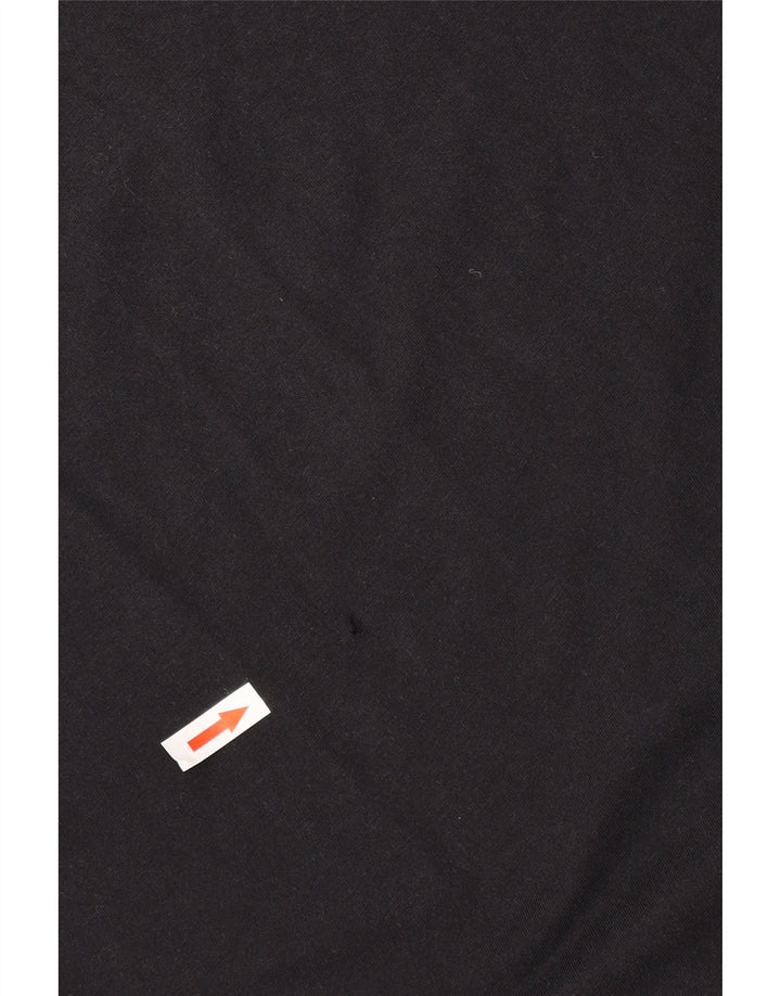 Ανδρικό γραφικό T-Shirt Kappa Top Medium Μαύρο