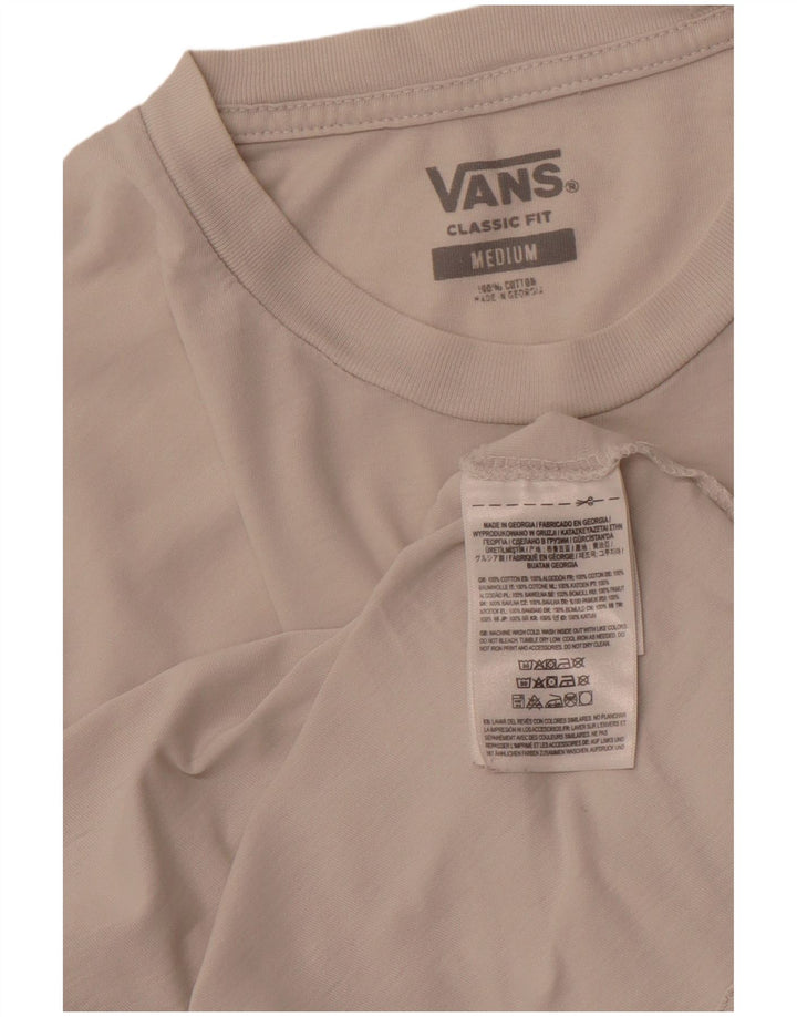 Ανδρικό μπλουζάκι VANS Classic Fit Top Μεσαίο λευκό βαμβακερό