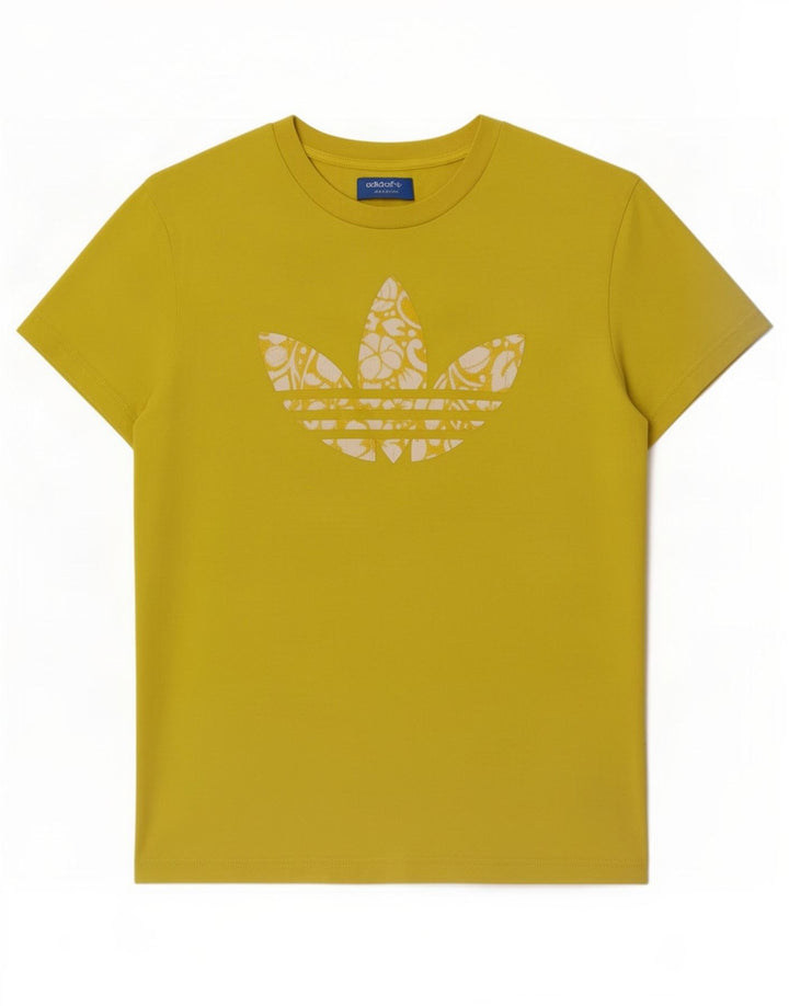 Ανδρικό γραφικό T-Shirt Adidas Top Medium Yellow