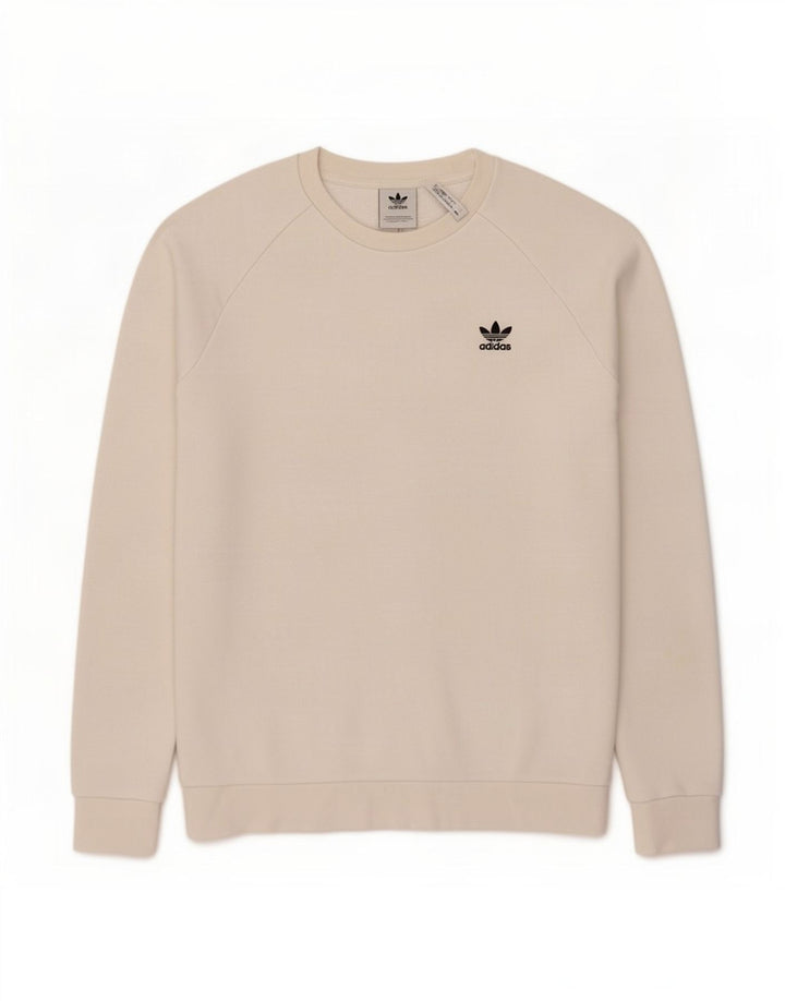 Ανδρικό φούτερ Adidas Jumper Μεσαίο λευκό βαμβακερό