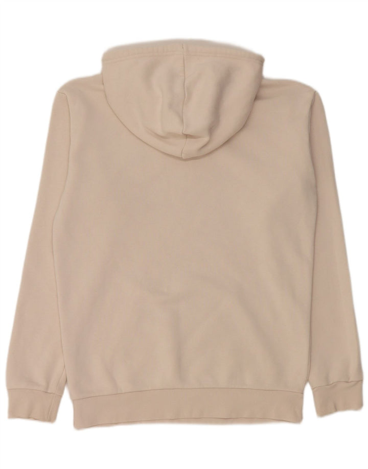 Adidas Ανδρικό Hoodie Jumper Μικρό μπεζ βαμβακερό