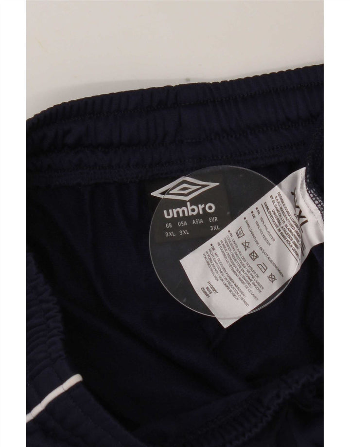 Ανδρική φόρμα Umbro Παντελόνι 3XL Navy Blue Polyester