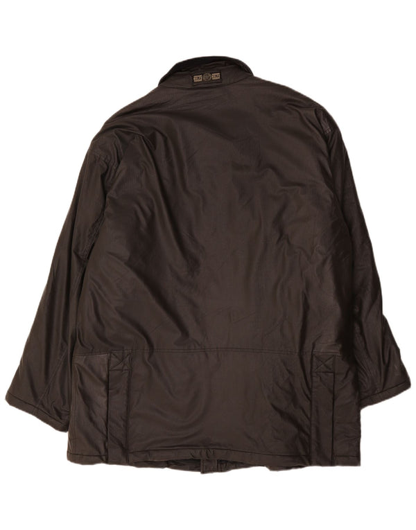 Belfe & Mens Utility Jacket UK 44 2XL Μαύρο