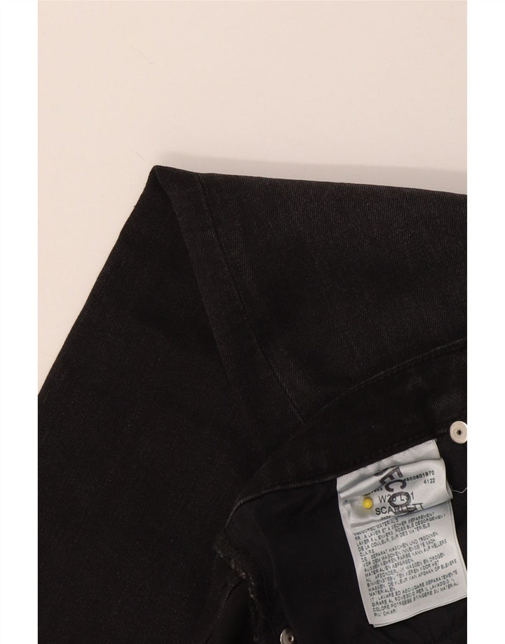 Lee Γυναικείο Skinny Jeans W28 L27 Γκρι βαμβακερό