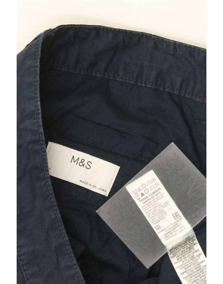 Ανδρικό σορτς Cargo Marks & Spencer W44 2XL Navy Blue Cotton