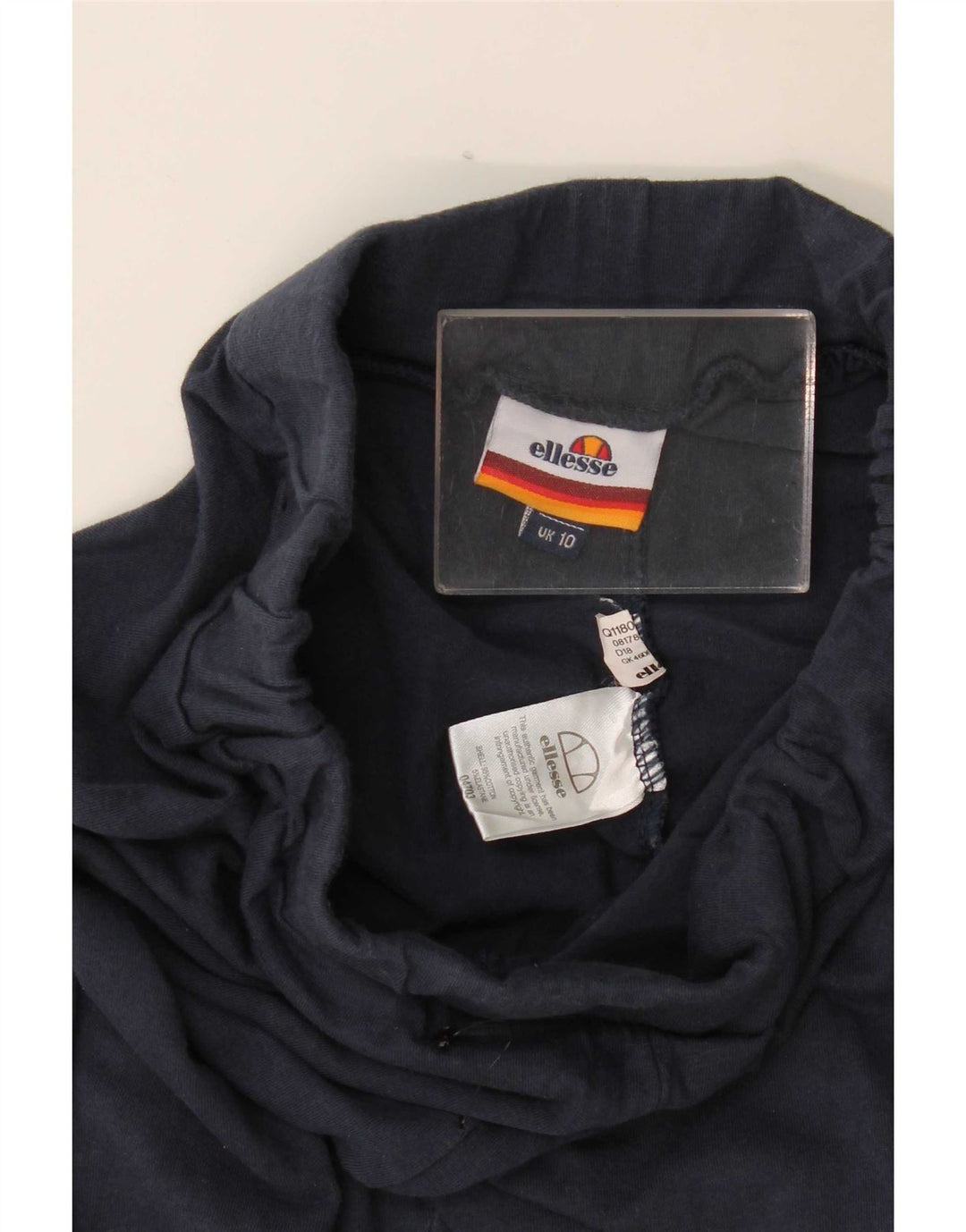 Ellesse Γυναικείο Κολάν UK 10 Small Navy Blue βαμβακερό