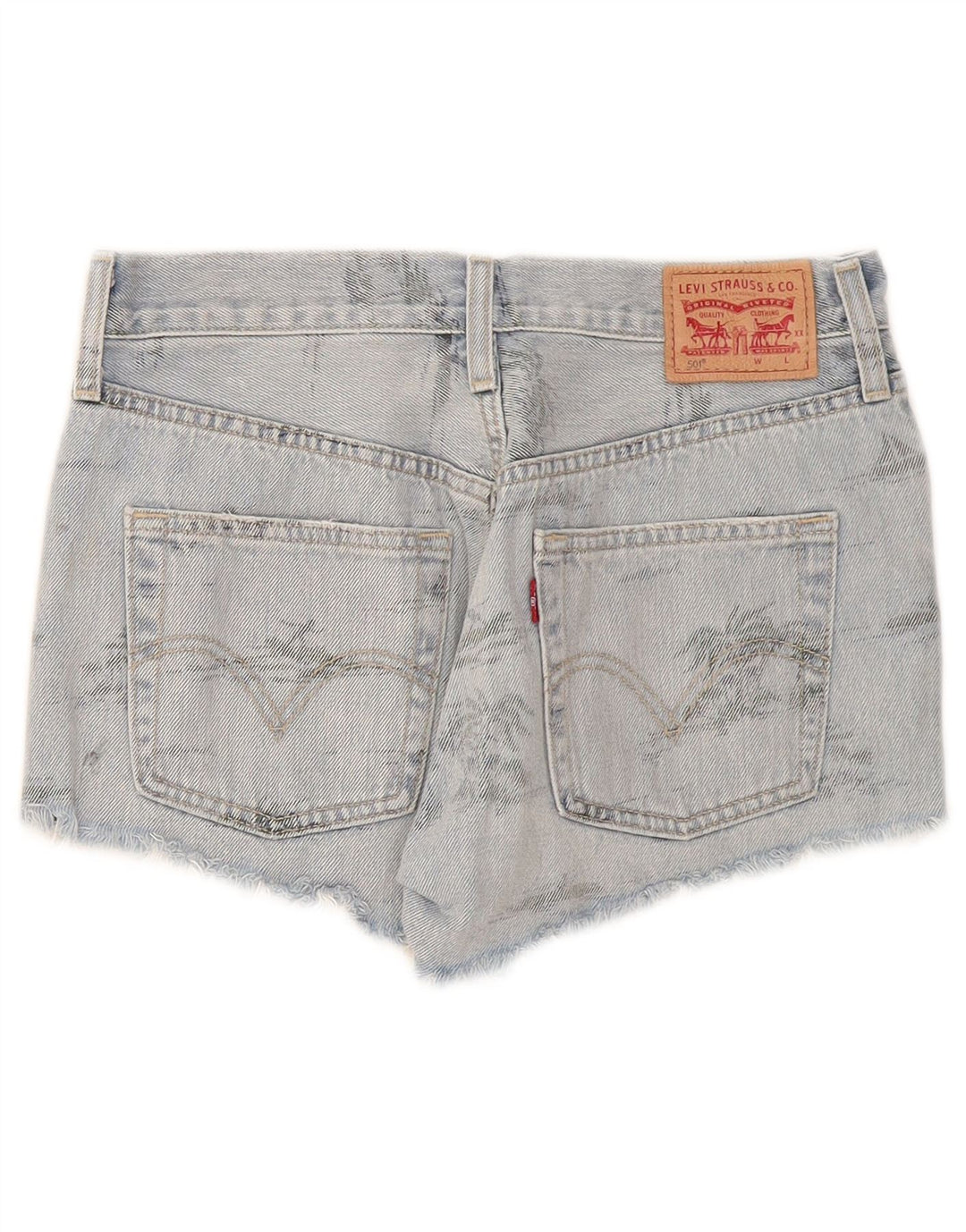 Γυναικείο Σορτς Levi's 501 Τζιν W26 Μικρό Μπλε Βαμβακερό