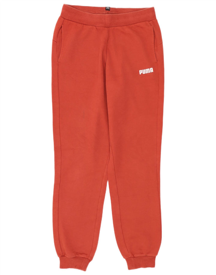 Puma Boys Tracksuit Trousers Joggers 13-14 Years Red