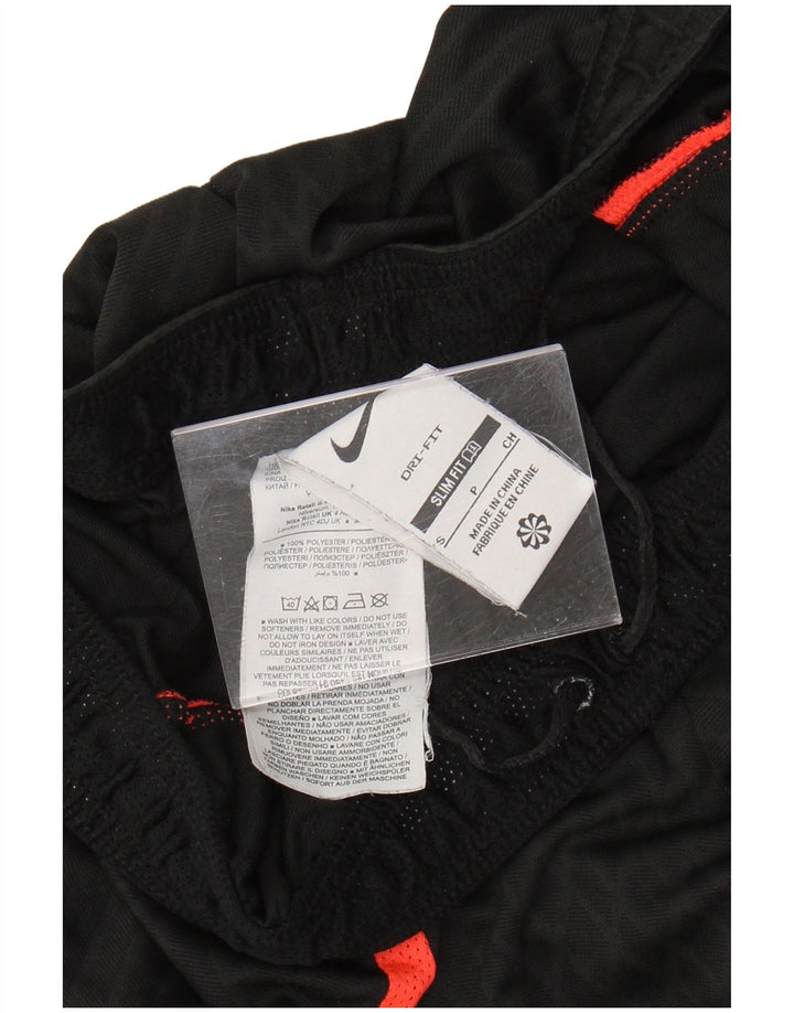 Ανδρικά σορτς NIKE Dri Fit Slim Fit Αθλητικά σορτς Small Black Colorblock Πολυεστέρας