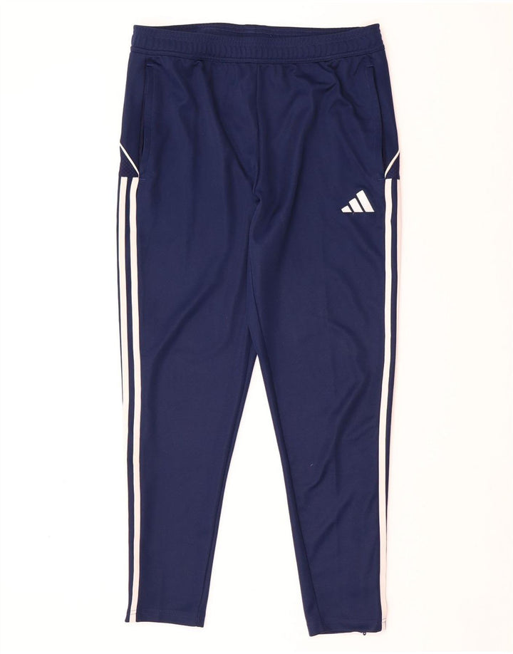 Ανδρική φόρμα ADIDAS Aeroready Slim Fit Παντελόνι μεγάλο Navy Blue