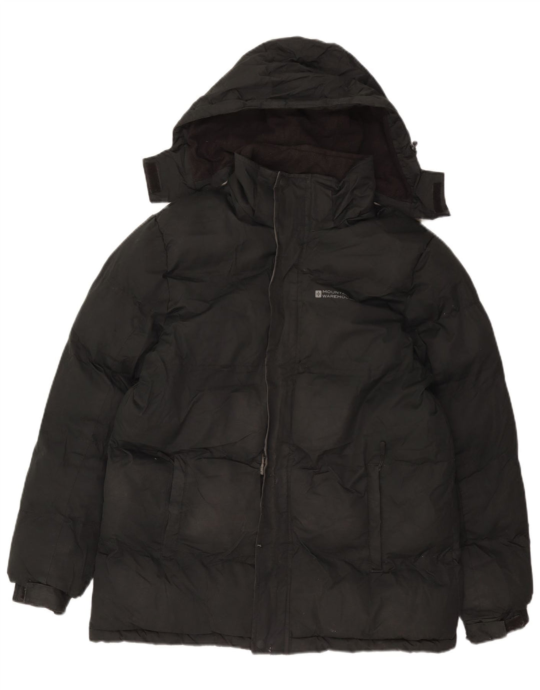 Ανδρικό μπουφάν με κουκούλα Mountain Warehouse UK 38 Medium Black Polyester