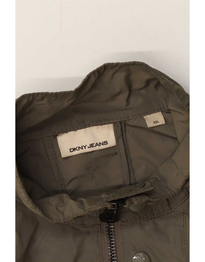 Dkny Ανδρικό Bomber Jacket UK 44 2XL Khaki