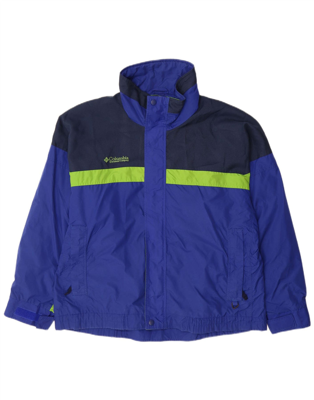 Columbia Ανδρικό μπουφάν βροχής Bugaboo UK 40 Large Blue Colourblock