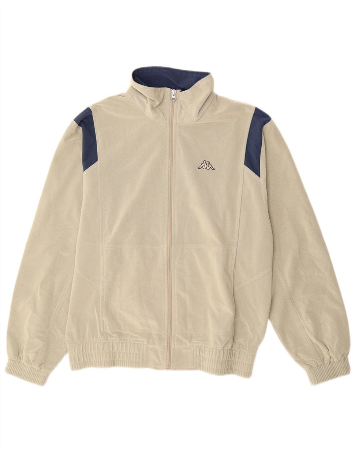 Ανδρική φόρμα KAPPA Top Jacket Small Beige Colourblock Polyester