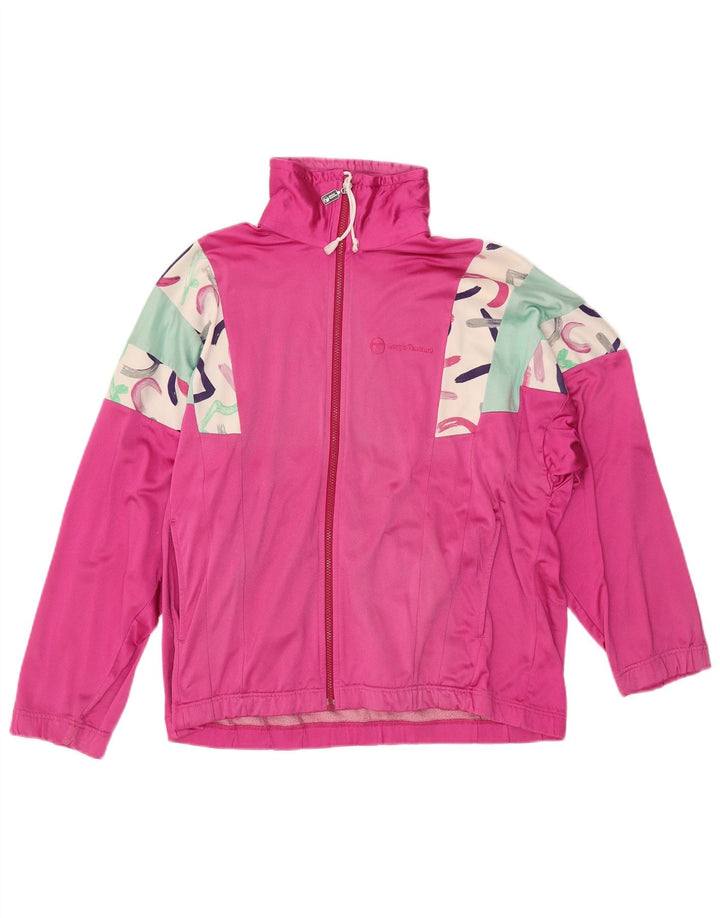 SERGIO TACCHINI Γυναικεία αθλητική φόρμα Top Jacket IT 46 Large Pink Colourblock