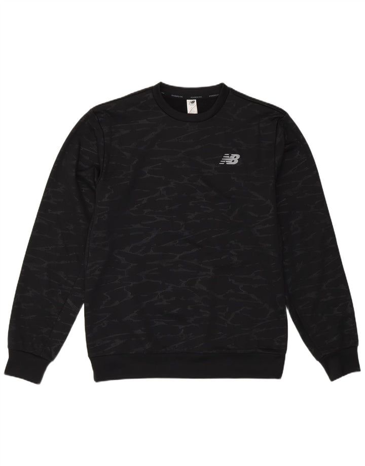 Ανδρικό φούτερ New Balance Jumper Μικρό Μαύρο Καμουφλάζ Πολυεστέρας