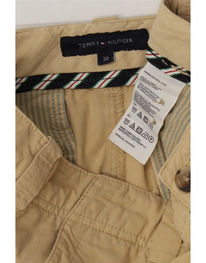 Ανδρικό σορτς Cargo Tommy Hilfiger W30 Medium Khaki Cotton