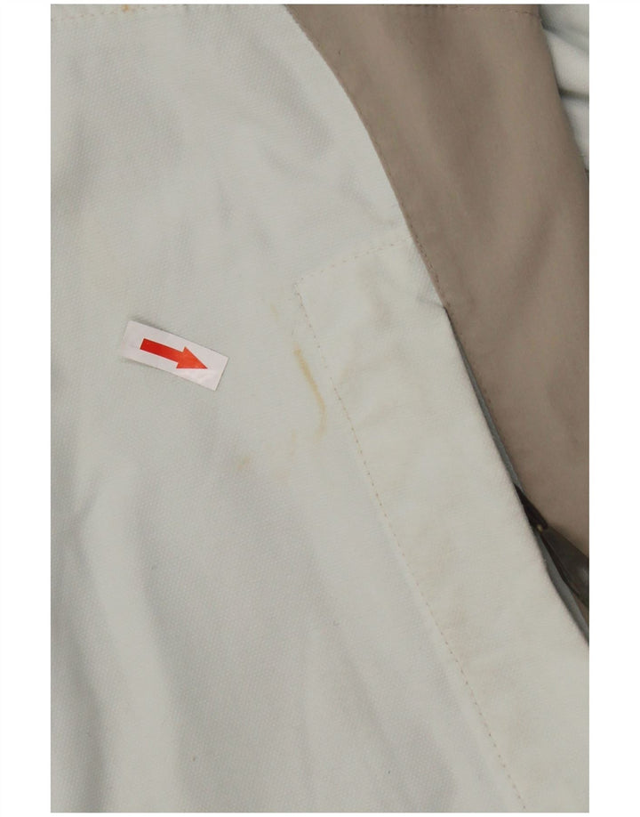 DAINESE Γυναικείο τζάκετ αντιανεμικό UK 14 Medium Off White Colourblock