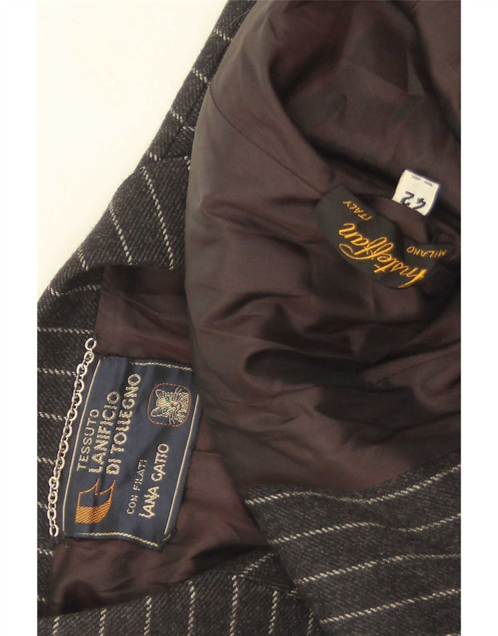 Vintage Γυναικείο Μπουφάν Blazer IT 42 Μαλλί μεσαίου μαύρου