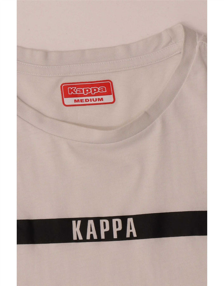 Ανδρικό T-Shirt Kappa Top Medium White Colourblock
