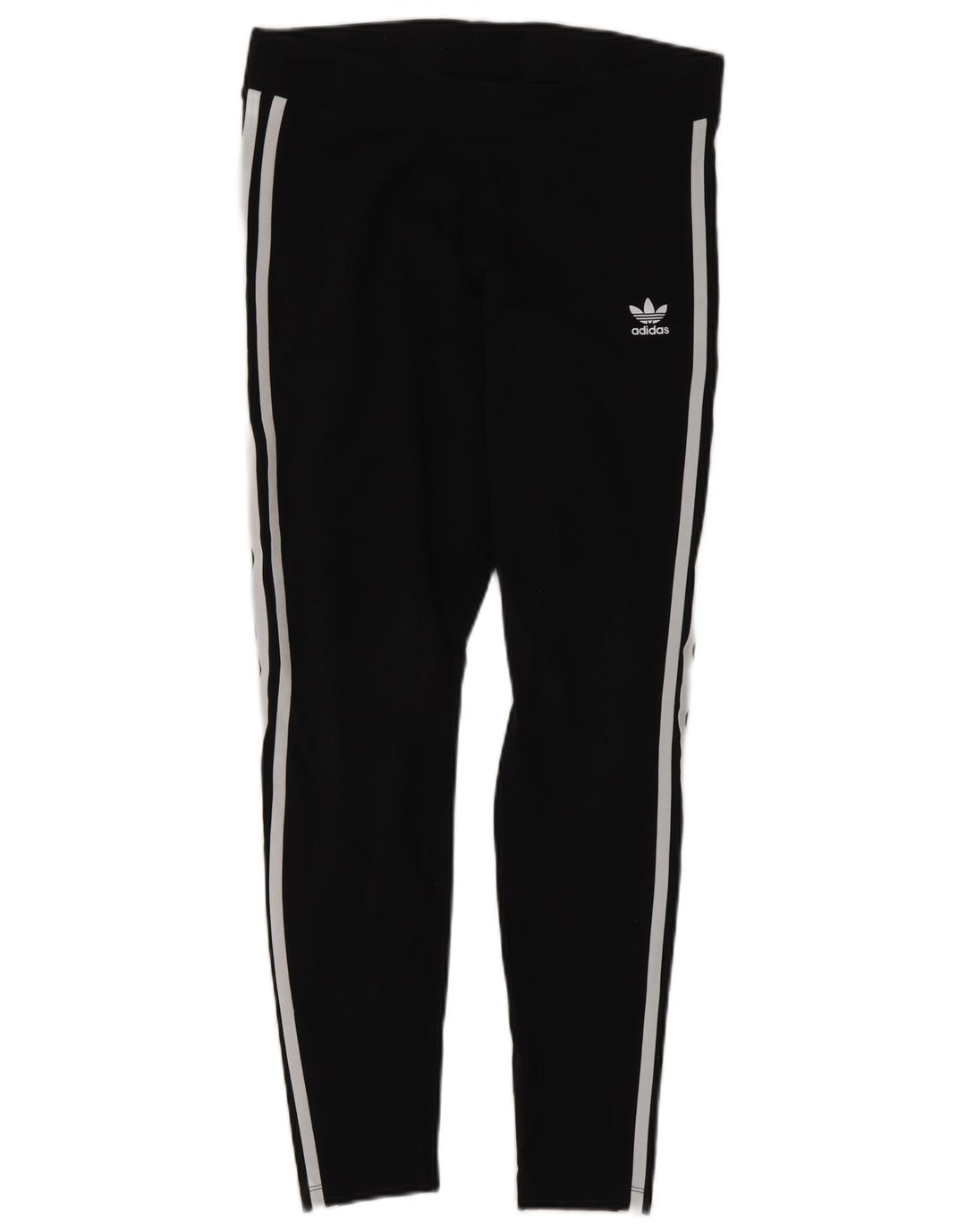 Γυναικείο κολάν Adidas UK 14 Μεσαίο μαύρο βαμβακερό