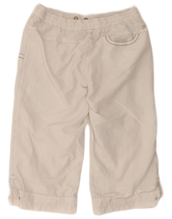 Puma Γυναικείο Αθλητικό Σορτς Βερμούδας UK 10 Small White Nylon