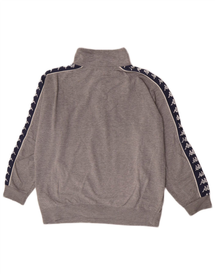 Γυναικείο γραφικό φούτερ Kappa Jumper UK 14 Medium Grey Colourblock